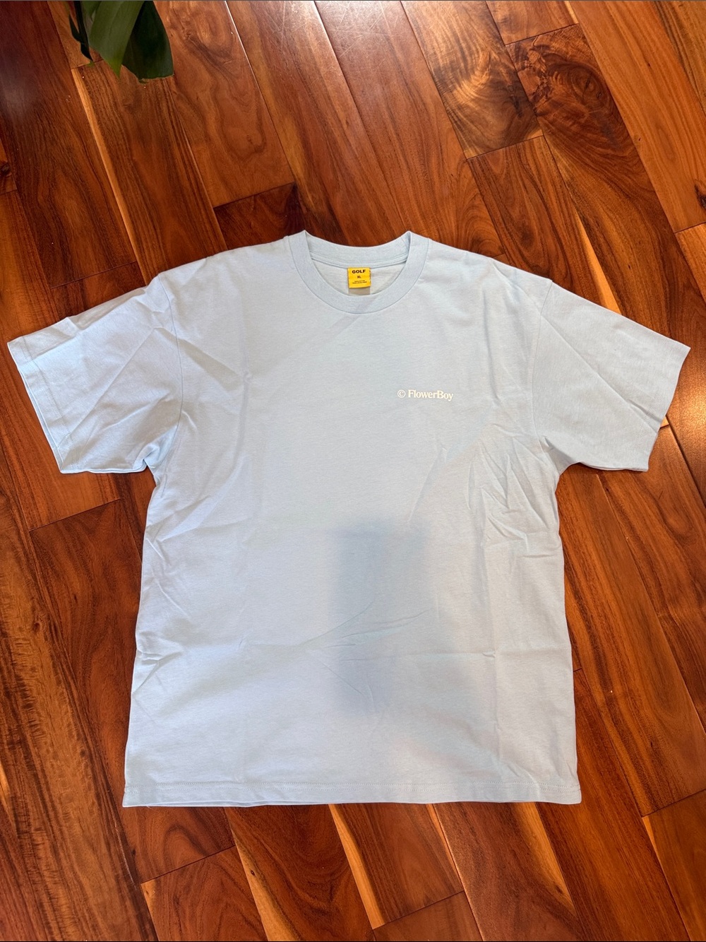 Golf Wang Save the Bees Light Blue FlowerBoy Logo Short Sleeve Tee